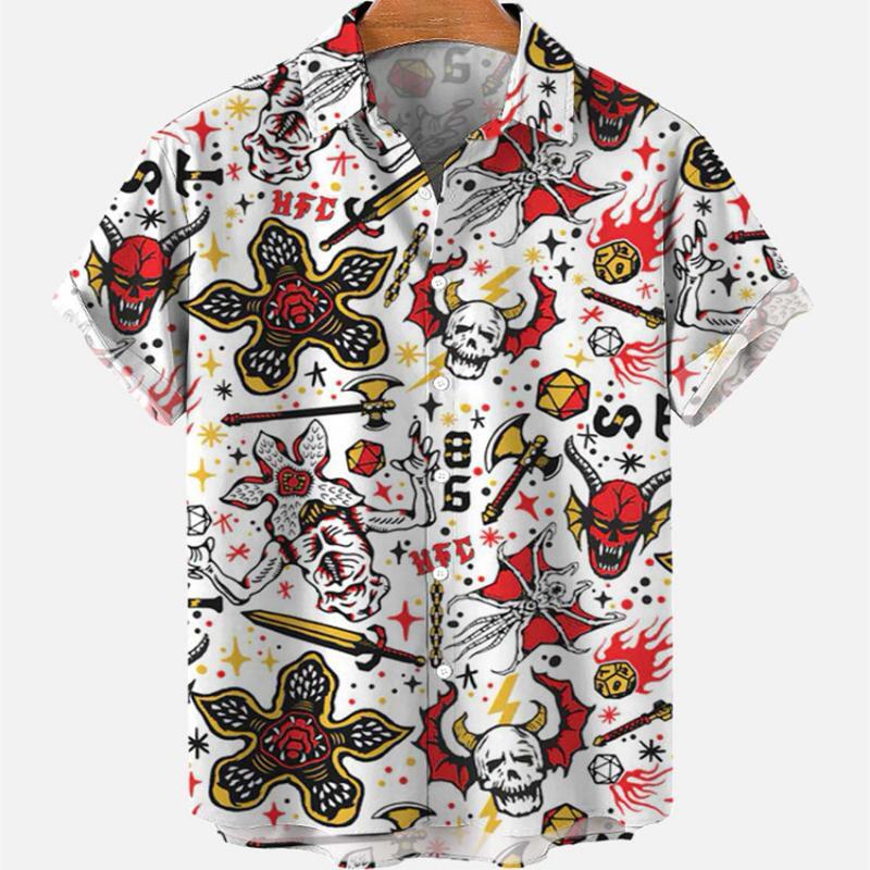 Hawaiian Men's Vintage Summer  - Vintage Hawaiian Floral Shirt recension och pris